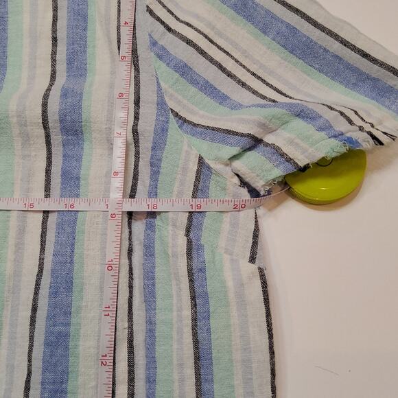 Vince Camuto Linen/Cotton Top Size L - Picture 5 of 6